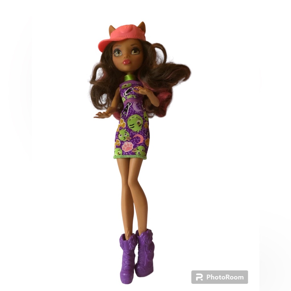 Monster High CLAWDEEN Daughter of Werewolf 10” Doll Mattel 2098